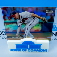 CHIPPER JONES 2021 Topps Stadium Club Baseball CHROME PEARL WHITE REFRACTOR /30