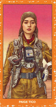 Load image into Gallery viewer, STAR WARS 2022 Topps T206 Wave 1 ORANGE STARFIELD Cards
