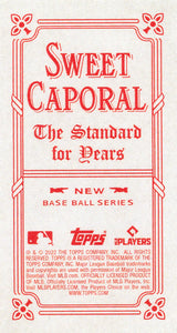 2022 Topps T206 Wave 3 SWEET CAPORAL Back Cards