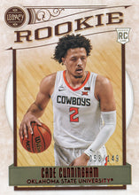 Load image into Gallery viewer, CADE CUNNINGHAM 2021 Panini Chronicles Draft Basketball LEGACY RED #/149 ~ Pistons
