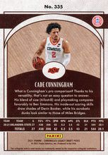 Load image into Gallery viewer, CADE CUNNINGHAM 2021 Panini Chronicles Draft Basketball LEGACY RED #/149 ~ Pistons
