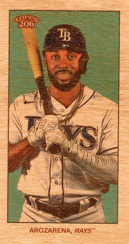 2022 Topps T206 Wave 3 WOOD PAPER STOCK Cards (PR 20)