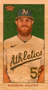 2022 Topps T206 Wave 3 WOOD PAPER STOCK Cards (PR 20)