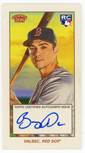 Load image into Gallery viewer, BOBBY DALBEC RC 2021 Topps T206 AUTOGRAPH Auto ~ Red Sox
