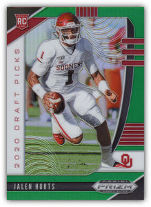2020 Panini Prizm Draft Picks GREEN REFRACTOR Parallels - Pick Your Card - HouseOfCommons.cards