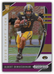2020 Panini Prizm Draft Picks PURPLE REFRACTOR Parallels - Pick Your Card - HouseOfCommons.cards