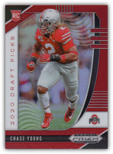 Load image into Gallery viewer, 2020 Panini Prizm Draft Picks RED REFRACTOR Parallels - Pick Your Card - HouseOfCommons.cards
