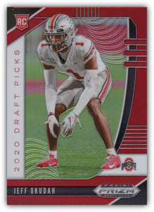 2020 Panini Prizm Draft Picks RED REFRACTOR Parallels - Pick Your Card - HouseOfCommons.cards