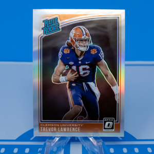 TREVOR LAWRENCE 2021 Panini Chronicles Draft Picks OPTIC SILVER PRIZM RATED ROOKIE RC