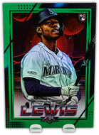 KYLE LEWIS 2020 Topps Fire Baseball GREEN FOIL PARALLEL RC 121/199