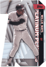 Load image into Gallery viewer, 2021 Topps Series 1 Baseball PLATINUM PLAYERS Die Cut Inserts ~ Pick your card
