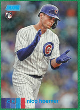 Load image into Gallery viewer, NICO HOERNER 2020 Topps Stadium Club BLUE FOIL #47/50 Parallel RC ~ Cubs
