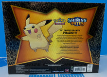 Load image into Gallery viewer, Pokemon TCG Shining Fates Pikachu V Box Collection Factory Sealed 4 Booster Pack
