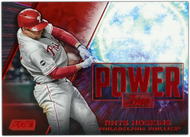 RHYS HOSKINS 2020 Topps Stadium Club RED Foil POWER ZONE ~ Phillies