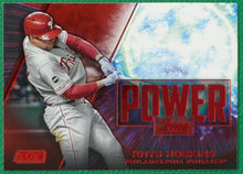 Load image into Gallery viewer, RHYS HOSKINS 2020 Topps Stadium Club RED Foil POWER ZONE ~ Phillies
