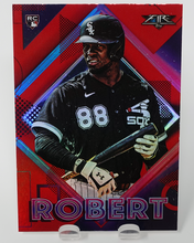 Load image into Gallery viewer, LUIS ROBERT 2020 Topps Fire Baseball FLAME RED FOIL RC Parallel
