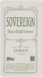 2020 Topps T206 Series 5 SOVEREIGN Parallels