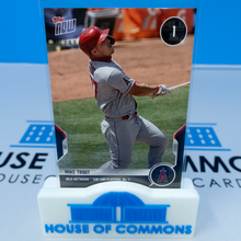 Load image into Gallery viewer, MIKE TROUT 2021 Topps Now MLB Network&#39;s Top 100 #1 BLACK Parallel #46/99
