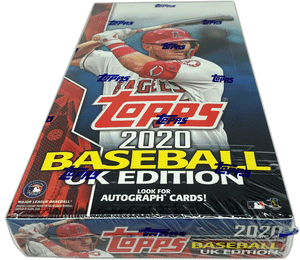2020 Topps Baseball UK Edition HOBBY BOX Factory Sealed ~ Very Limited