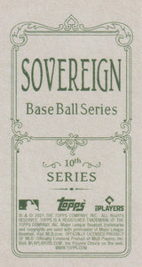 2021 Topps T206 Wave 9 & 10 SOVEREIGN Back Cards