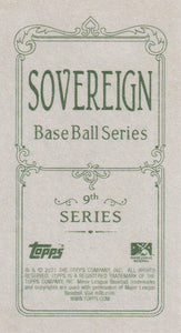 2021 Topps T206 Wave 9 & 10 SOVEREIGN Back Cards