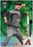 ALEX YOUNG 2020 Topps Chrome Ben Baller GREEN REFRACTOR /99 Parallel